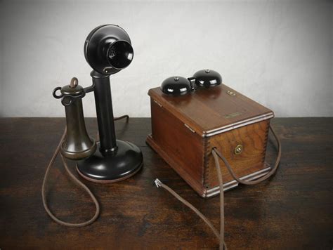 1915 western electric ringer box crank|Antique 1915 Western Electric Candlestick Telephone Walnut .